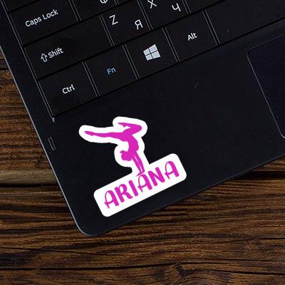 Autocollant Ariana Femme de yoga Notebook Image