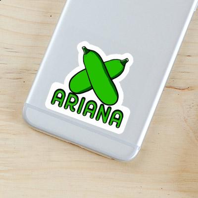 Aufkleber Zucchini Ariana Gift package Image