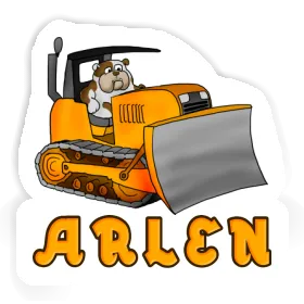 Sticker Arlen Bulldozer Image