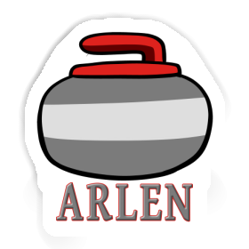 Arlen Autocollant Pierre de curling Image