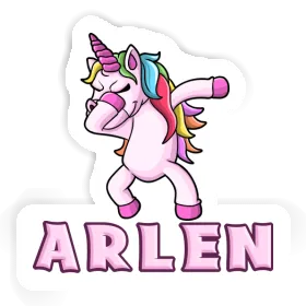 Autocollant Arlen Licorne Image