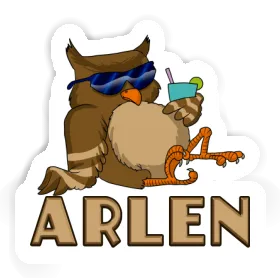 Aufkleber Arlen Eule Image