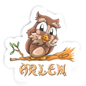 Arlen Autocollant Hibou Image