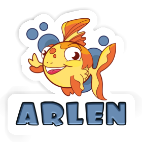Autocollant Poisson Arlen Image