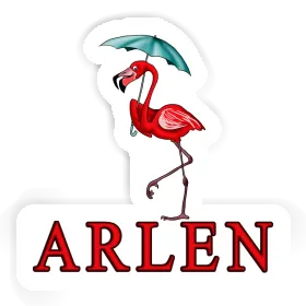 Sticker Arlen Flamingo Image