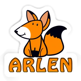 Autocollant Arlen Renard Image