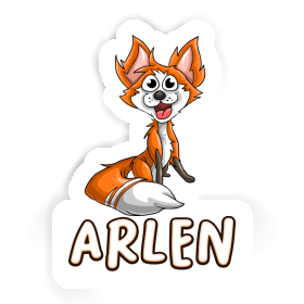 Arlen Autocollant Renard Image