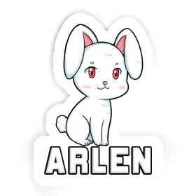 Arlen Aufkleber Hase Image