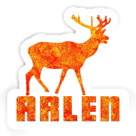 Aufkleber Arlen Hirsch Image