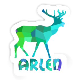 Arlen Aufkleber Hirsch Image