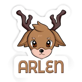 Hirschkopf Sticker Arlen Image