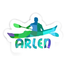 Autocollant Arlen Kayakiste Image