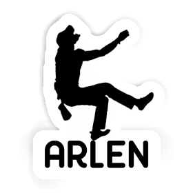 Arlen Sticker Kletterer Image