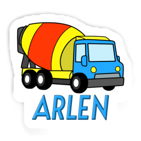 Mischer-LKW Sticker Arlen Image