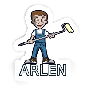 Aufkleber Arlen Maler Image