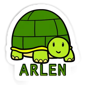 Arlen Autocollant Tortue Image