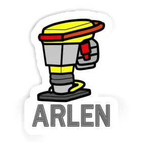 Aufkleber Rüttelstampfer Arlen Image