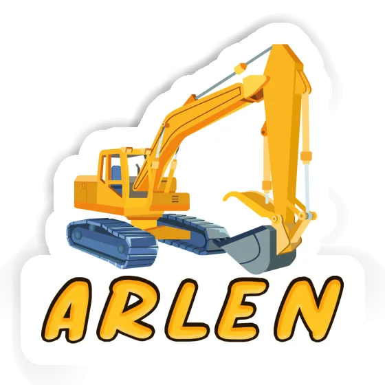 Pelleteuse Autocollant Arlen Notebook Pelleteuse Autocollant Arlen Notebook Image