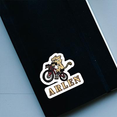 Autocollant Arlen Chat à vélo Autocollant Arlen Chat à vélo Image