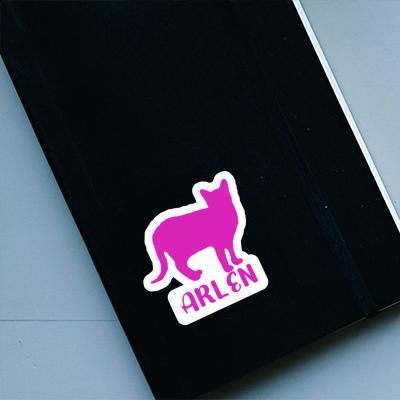 Katze Sticker Arlen Laptop Image