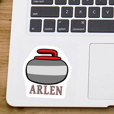Arlen Autocollant Pierre de curling Image