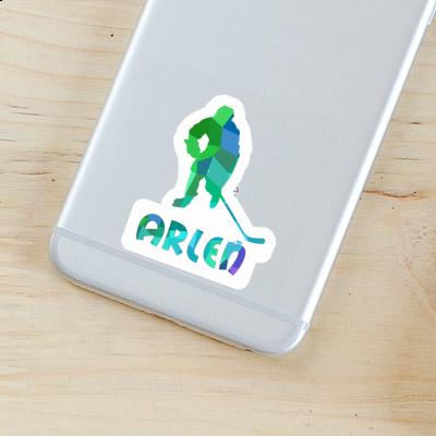 Arlen Autocollant Joueur de hockey Gift package Image