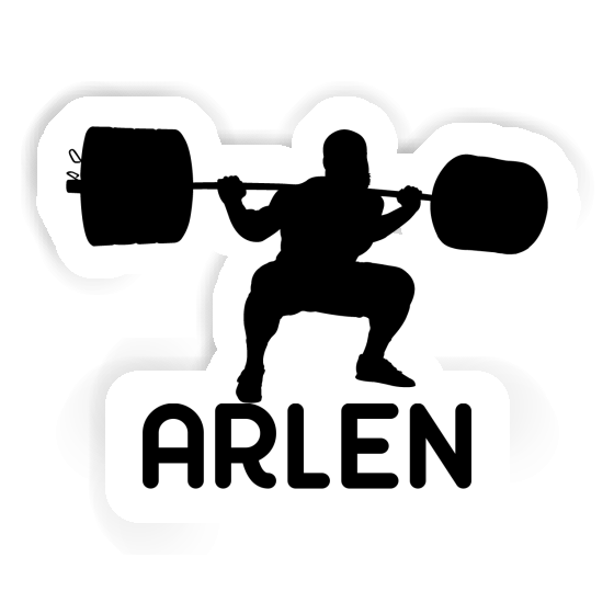 Sticker Arlen Gewichtheber Sticker Arlen Gewichtheber Image