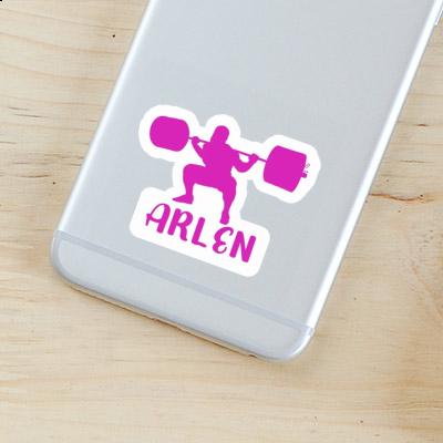 Aufkleber Gewichtheberin Arlen Laptop Aufkleber Gewichtheberin Arlen Laptop Image