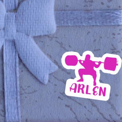 Aufkleber Gewichtheberin Arlen Notebook Aufkleber Gewichtheberin Arlen Gift package Image