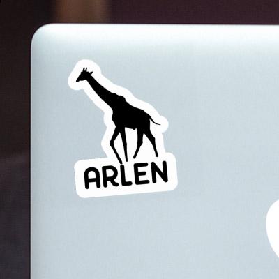 Giraffe Aufkleber Arlen Notebook Giraffe Aufkleber Arlen Gift package Image