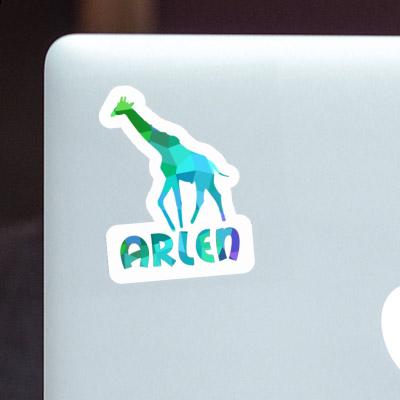 Arlen Aufkleber Giraffe Notebook Arlen Aufkleber Giraffe Gift package Image