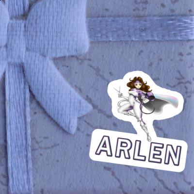 Arlen Autocollant Coiffeuse Image