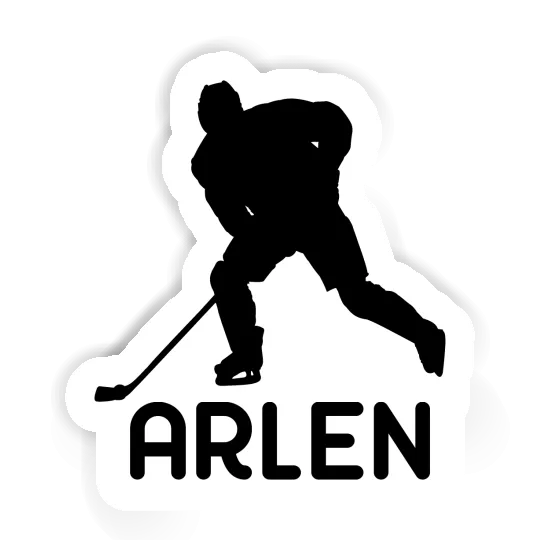 Autocollant Joueur de hockey Arlen Gift package Image