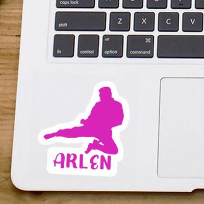 Autocollant Arlen Karatéka Laptop Image