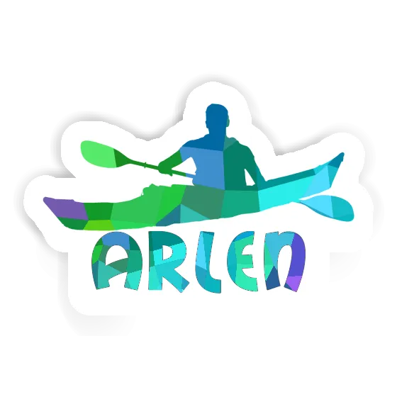 Kajakfahrer Sticker Arlen Gift package Image