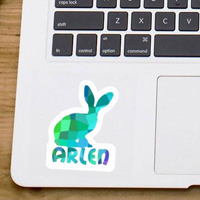 Sticker Arlen Rabbit Notebook Image