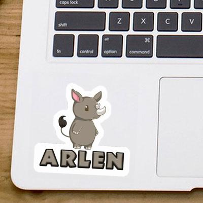 Rhino Autocollant Arlen Notebook Rhino Autocollant Arlen Gift package Image
