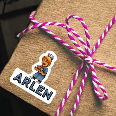 Autocollant Arlen Infirmière Notebook Autocollant Arlen Infirmière Gift package Image