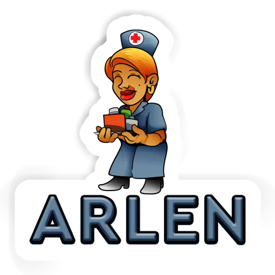 Autocollant Arlen Infirmière Notebook Autocollant Arlen Infirmière Notebook Image