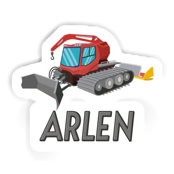Snow Groomer Sticker Arlen Notebook Snow Groomer Sticker Arlen Notebook Image