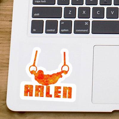 Autocollant Arlen Gymnaste aux anneaux Laptop Autocollant Arlen Gymnaste aux anneaux Laptop Image