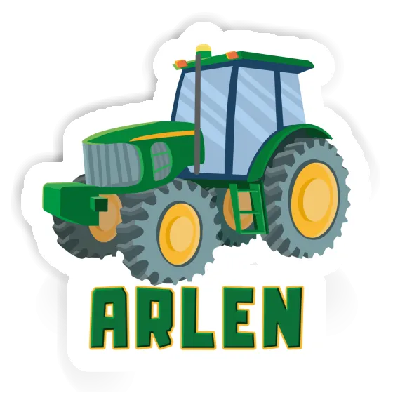 Arlen Sticker Tractor Notebook Arlen Sticker Tractor Gift package Image