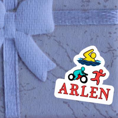 Arlen Aufkleber Triathlet Arlen Aufkleber Triathlet Image