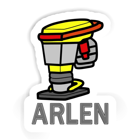 Aufkleber Rüttelstampfer Arlen Laptop Aufkleber Rüttelstampfer Arlen Laptop Image