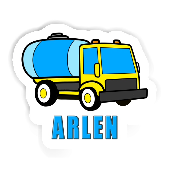 Arlen Autocollant Camion d'eau Laptop Arlen Autocollant Camion d'eau Laptop Image