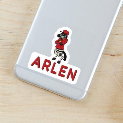 Zèbre Autocollant Arlen Image