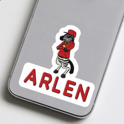 Sticker Zebra Arlen Notebook Sticker Zebra Arlen Gift package Image