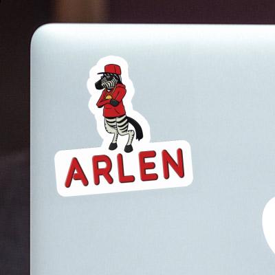Zèbre Autocollant Arlen Notebook Zèbre Autocollant Arlen Gift package Image
