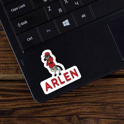 Zèbre Autocollant Arlen Notebook Zèbre Autocollant Arlen Notebook Image