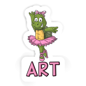 Danseuse Autocollant Art Image
